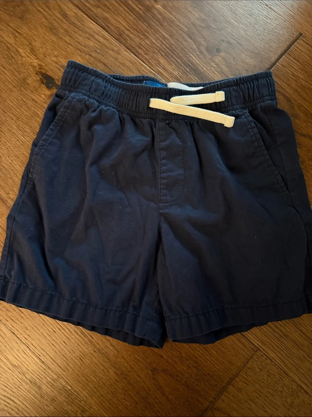 Kids White & Navy Striped Polo Shirt with Shorts - Classic Summer Outfit